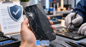 آیا ال سی دی شکسته شامل گارانتی موبایل میشود؟ - جی اس ام سرویس